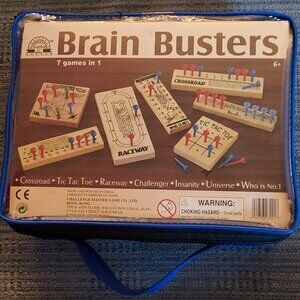 Vintage 1980's Brain Busters 7 Games in 1